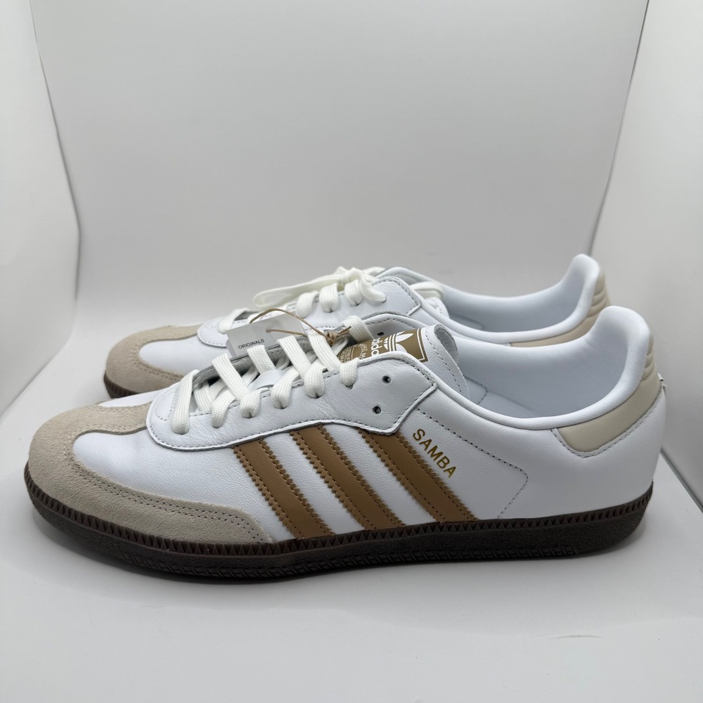 Adidas Samba OG White Cardboard Gum Mens 10.5 Sneakers JR0912
